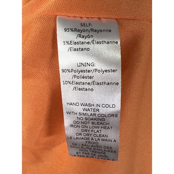 Anthropologie BTFL-life Orange Floral Ruched Mini Dress Size M NWT Beach Party - Picture 8 of 9